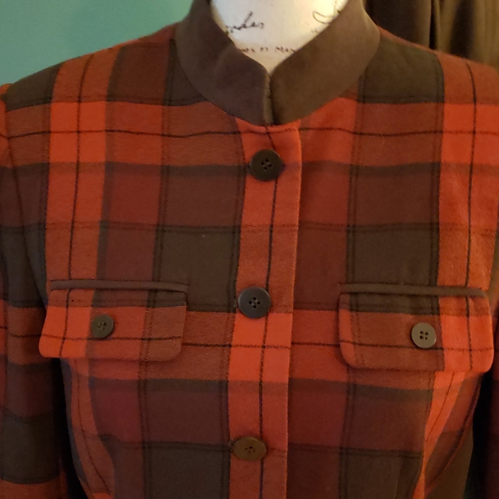 KASPER for A.S.L Fall Suiting Size 6 - Picture 2 of 7